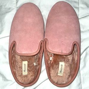 Madewell Pink Slippers
